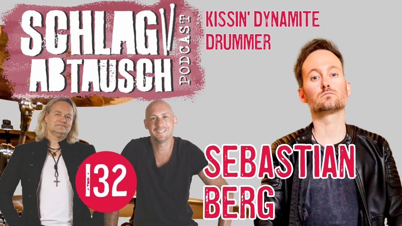 Sebastian Berg (Kissin’ Dynamite) – Touralltag, Auditions & Rock-Drumming | Schlagabtausch #132