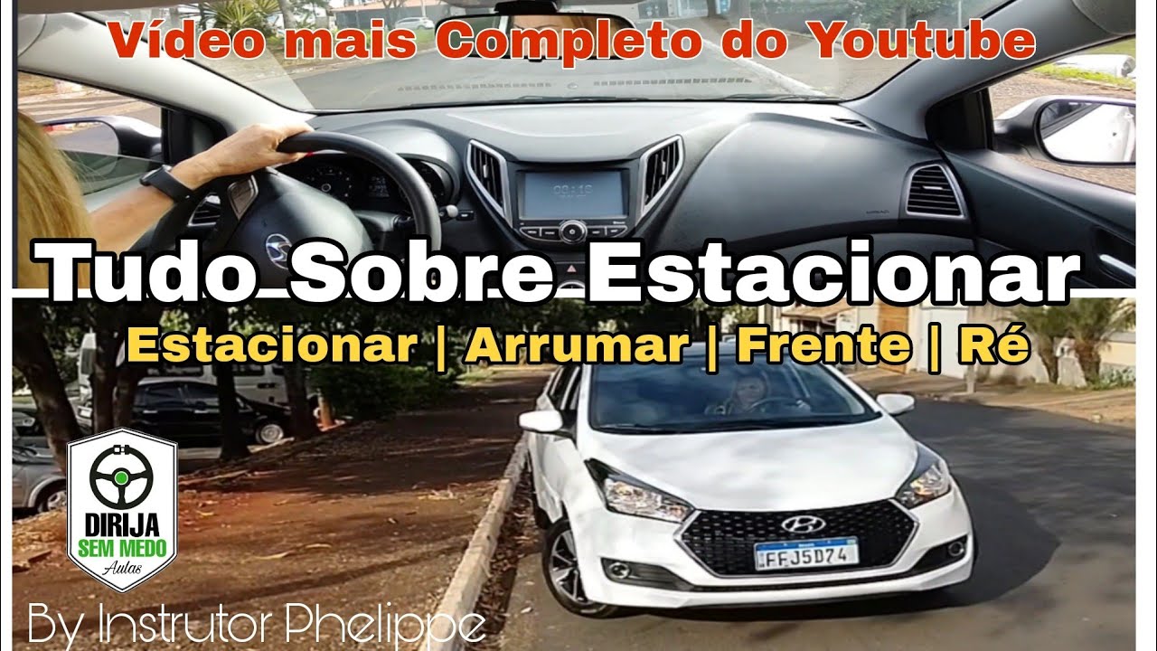 Como estacionar o carro no Meio fio / Guia ?