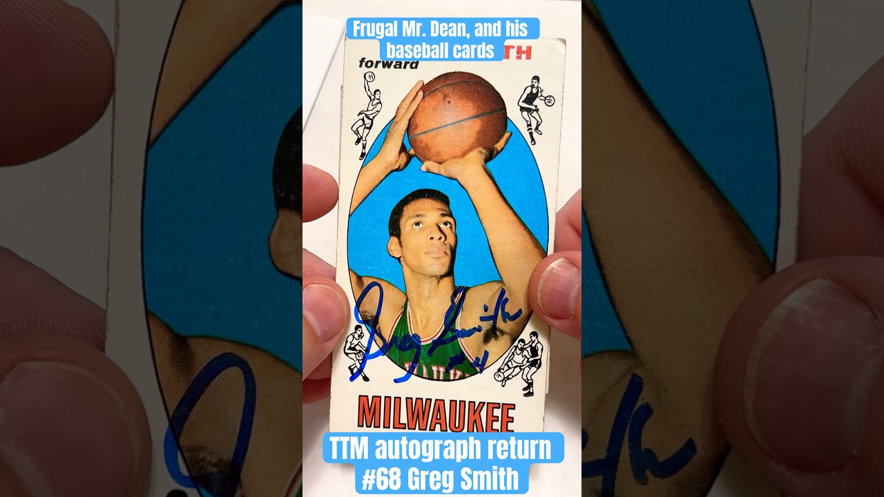 TTM auto Greg Smith #ttmautograph #ttm #milwaukeebucks #sportscards #topps #tallboy #toppsbasketball
