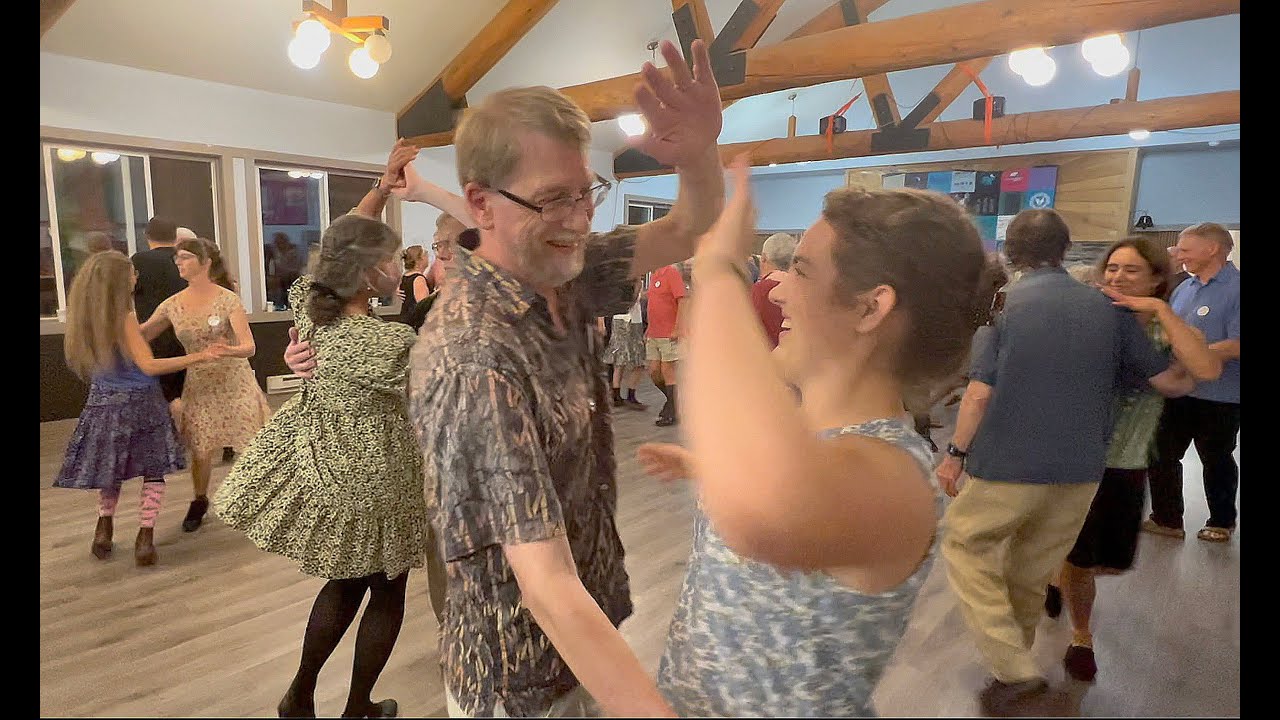 Contra Dance, Bear Hug, 2023, #1, with 