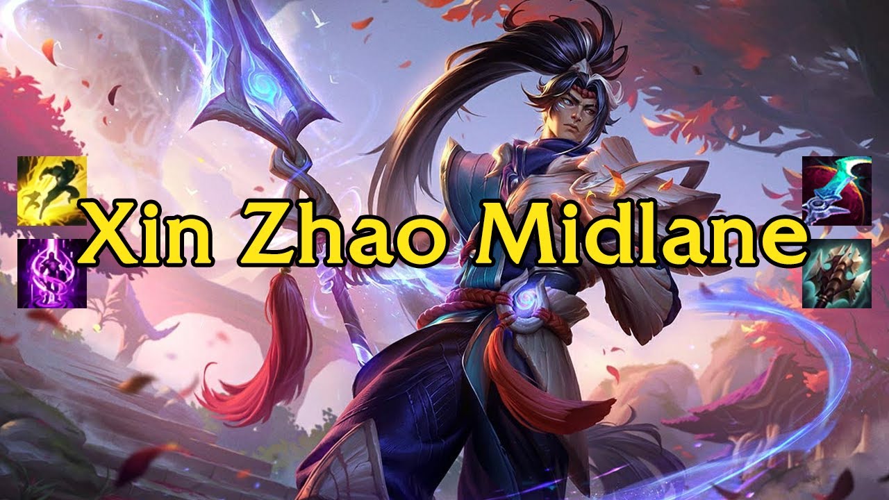 SoloQ GrandMaster Xin Zhao midlane gameplay by 3arbi grinder