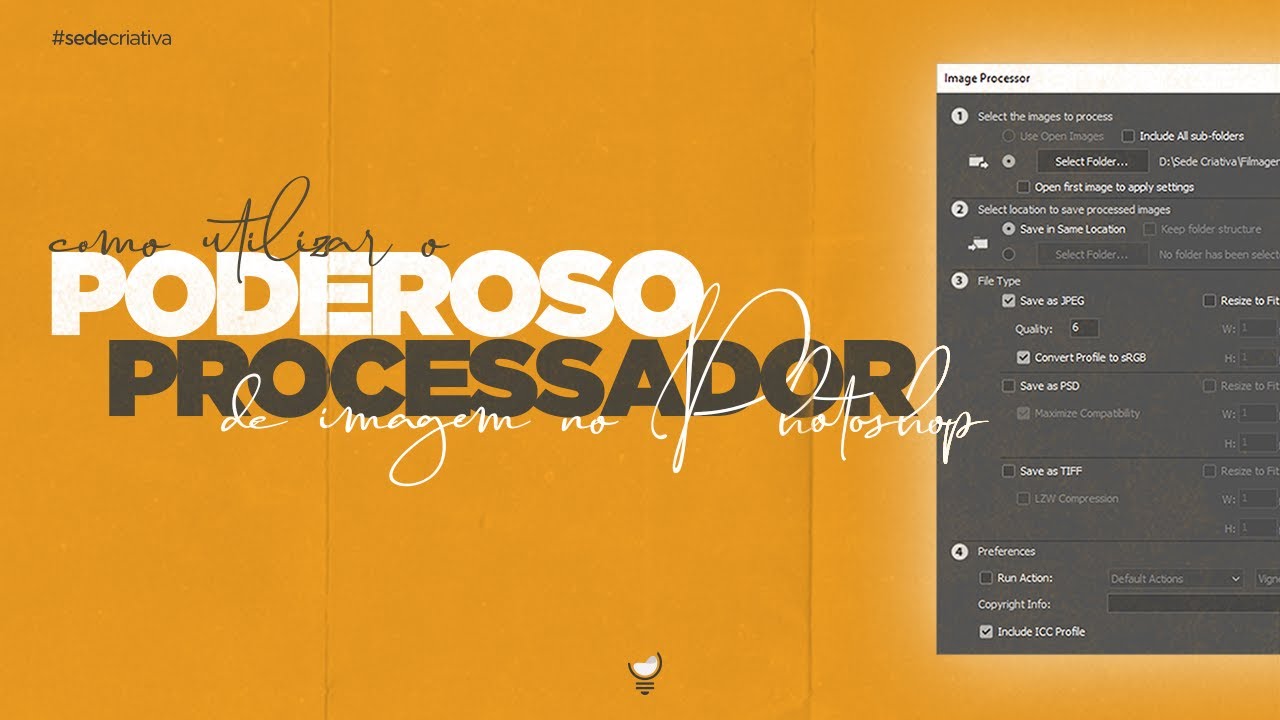 Como utilizar o poderoso processador de imagens do #Photoshop
