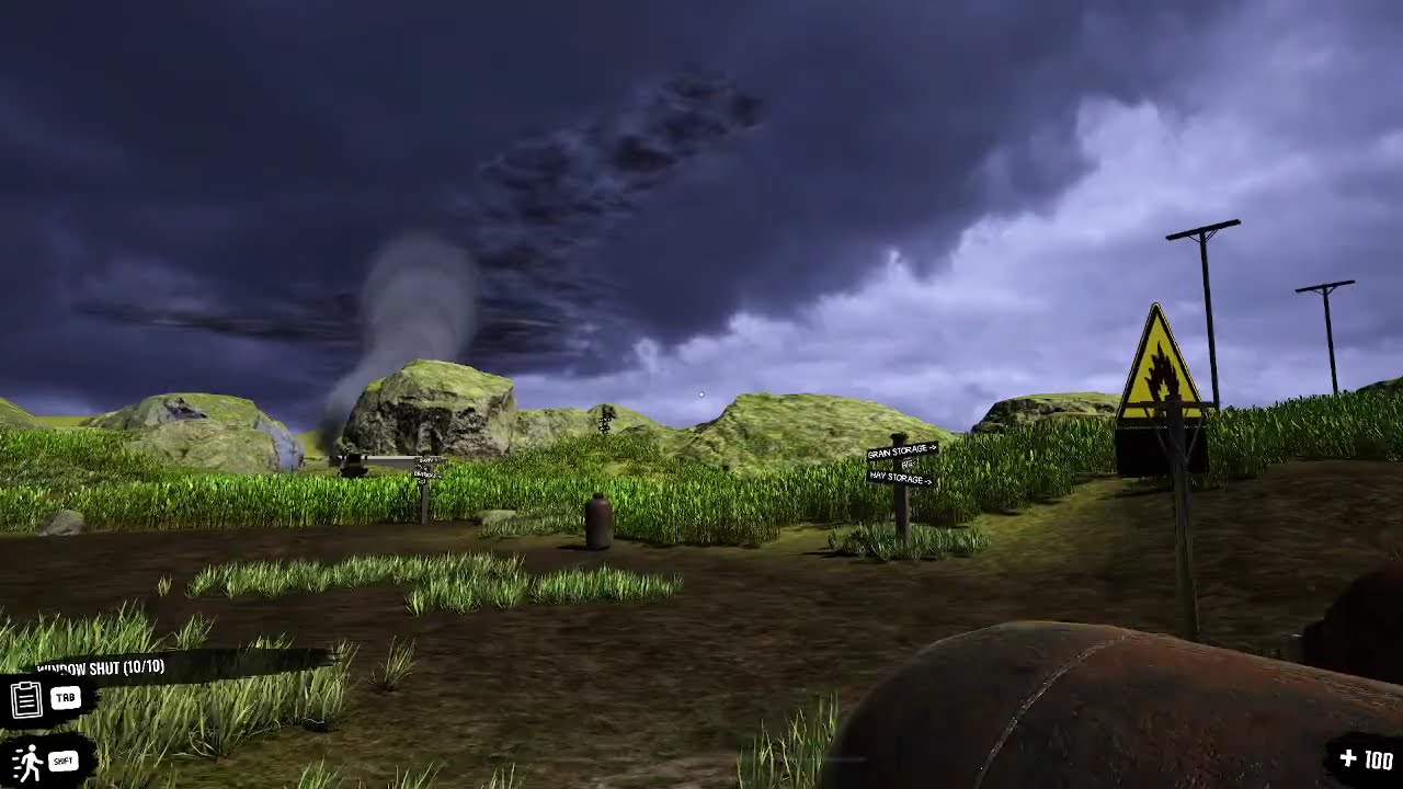 i try to survive a TORNADO!!|Storm Burst