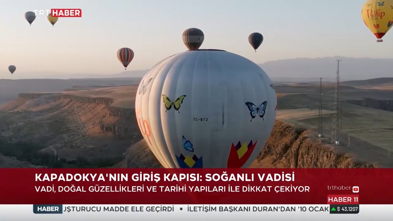Kapadokya’nın giriş kapısı Kayseri Soğanlı Vadisi | TRT Haber