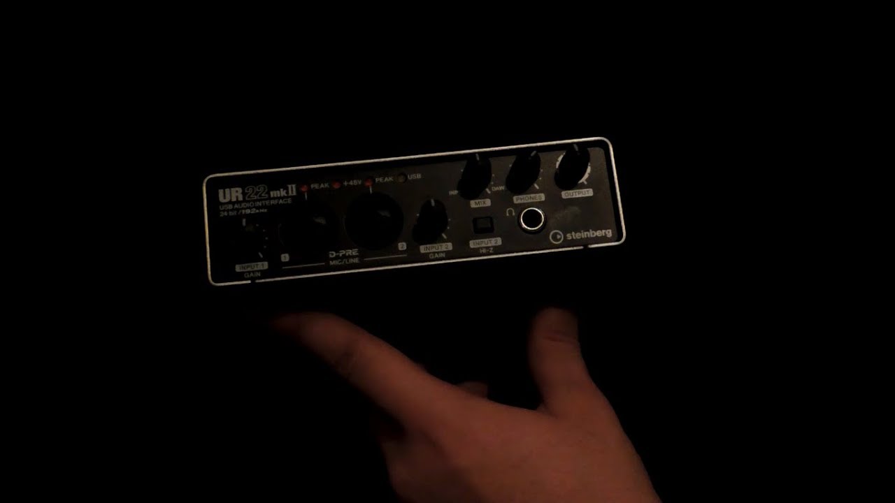Обзор внешней звуковой карты Steinberg UR22 mkII