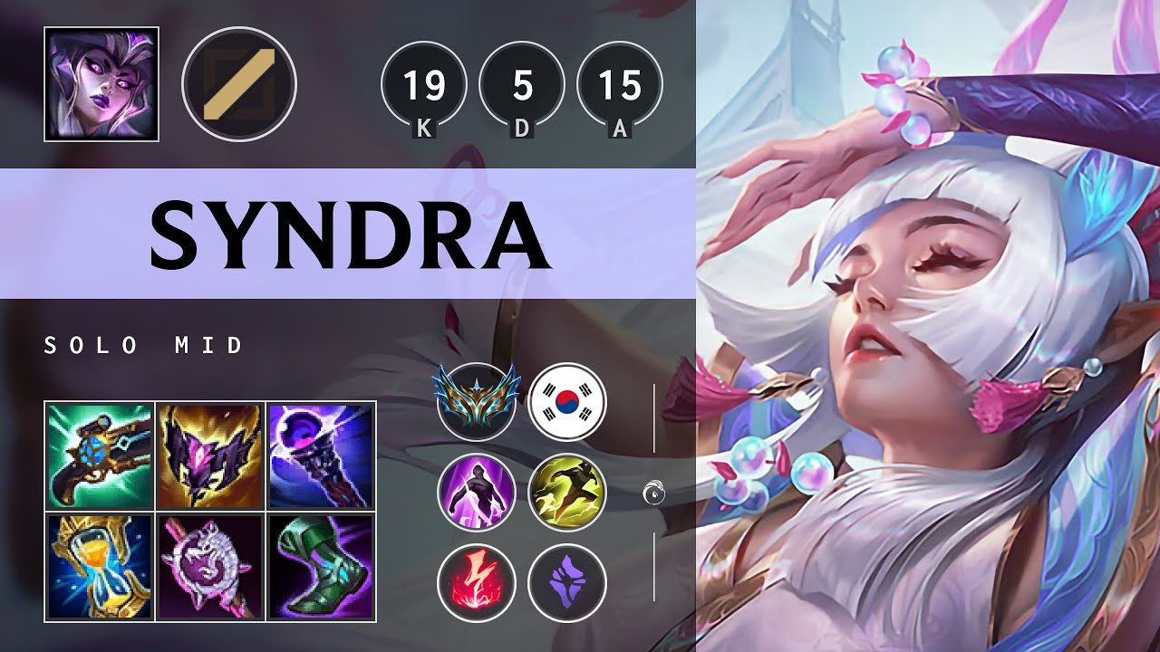 Syndra Mid vs Irelia - KR Challenger Patch 25.05
