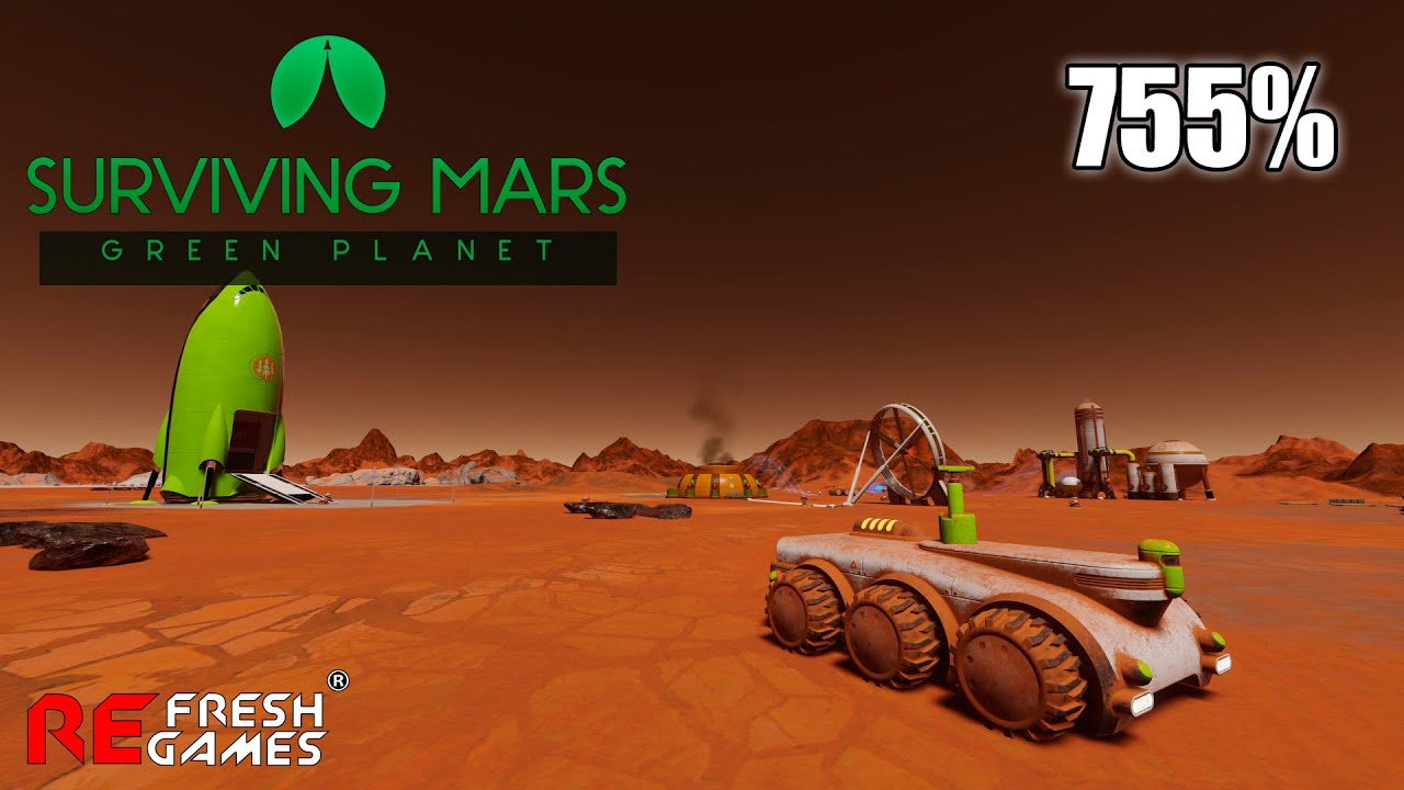 #1 Миссия озеленения Марса! - Surviving Mars: Green Planet DLC