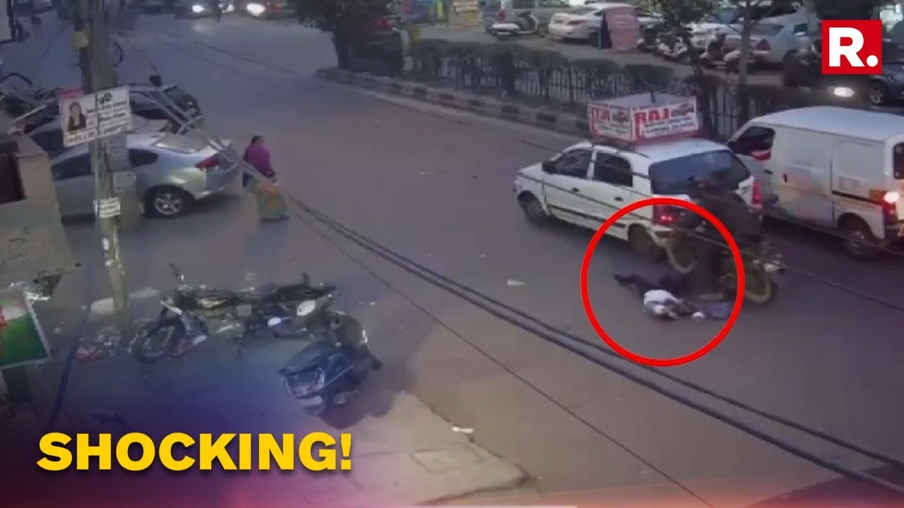 Mobile Phone-Snatchers Mercilessly Drag Woman On Bike For 200m In Delhi; Incident Caught On Camera