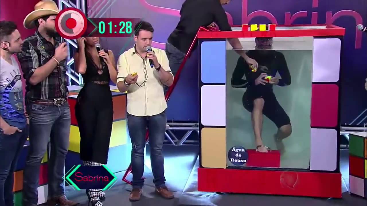 7 CUBOS MÁGICOS DEBAIXO D'ÁGUA - PROGRAMA DA SABRINA