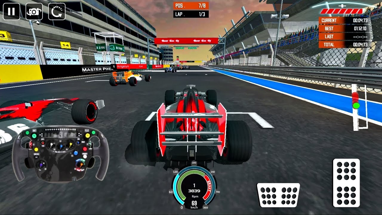 Real Formula Car Racing Game. Android Gameplay