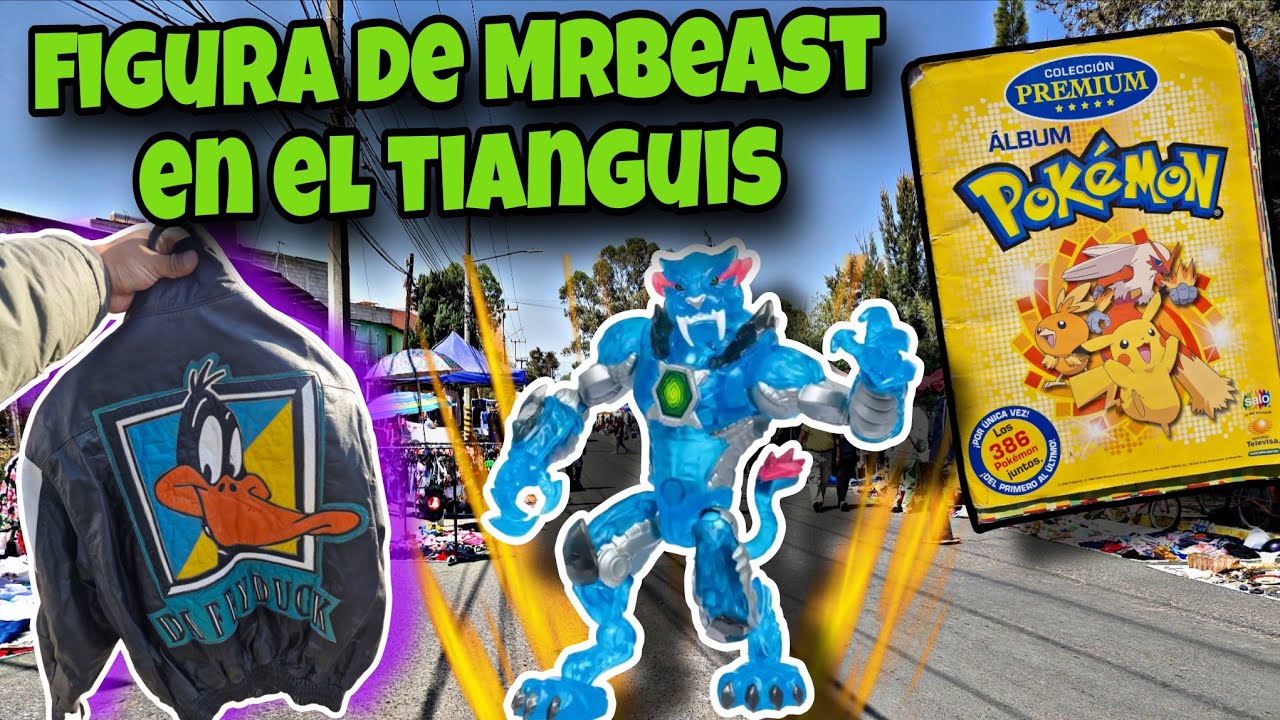 Chachareando en el Tianguis album pokemon / chamarra pato lucas #juguetesantiguos #swapmeet #toys