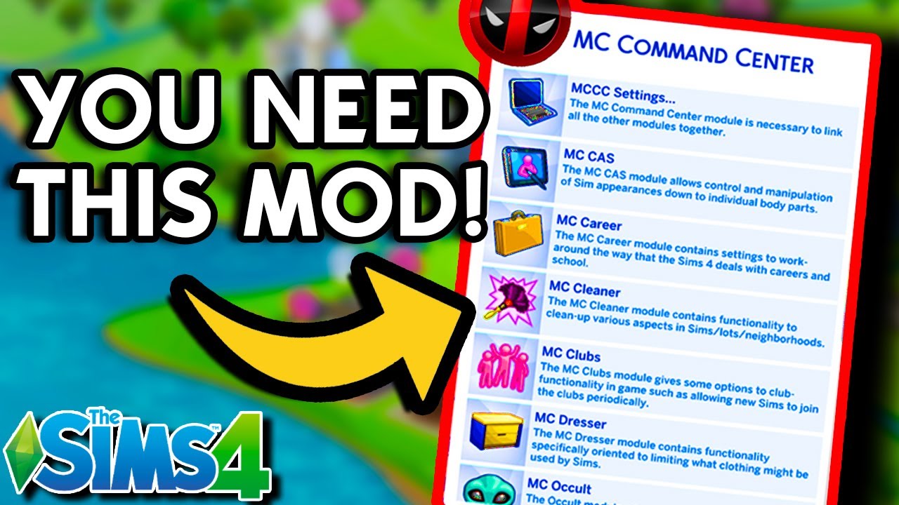 EXACTLY How to Use MC Command Center for The Sims 4