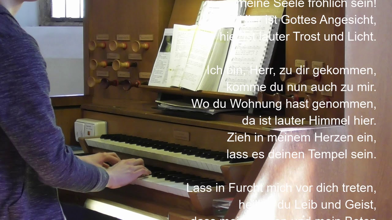 EG 166 - Tut mir auf die schöne Pforte (1-3)