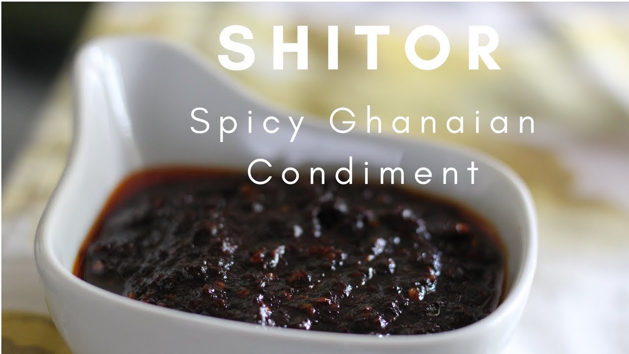 How to Make Shitor | Spicy Ghanaian Condiment