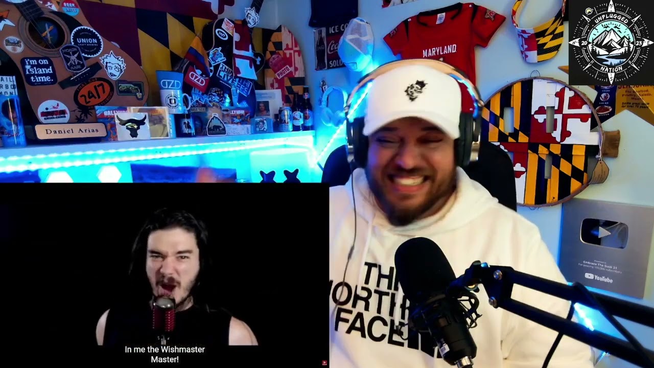 Dan Vasc!! Wishmaster (Nightwish Cover) | Reaction!!