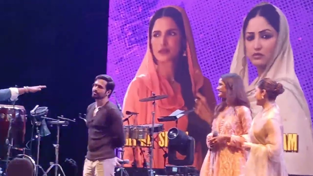 Emraan & Yami vibing at IIT Bombay 🔥✨Mood Indigo💙🎶 #iitbombay #bollywood #emraanhashmi #haq #yami