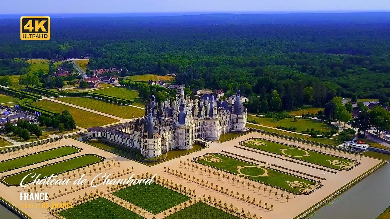 4K - Château de Chambord - France - Better colors