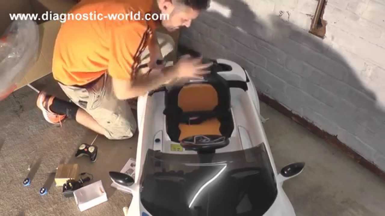 BMW i8 Kids Electric Toy Car Assembly & Testing