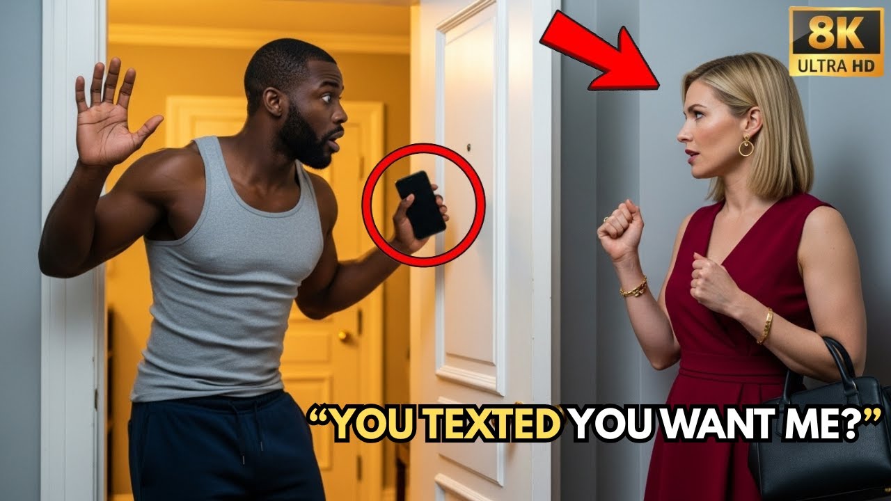 “I Want You” Black Single Dad Texted to Boss by Mistake — She Showed Up & Whispered ‘Hush’