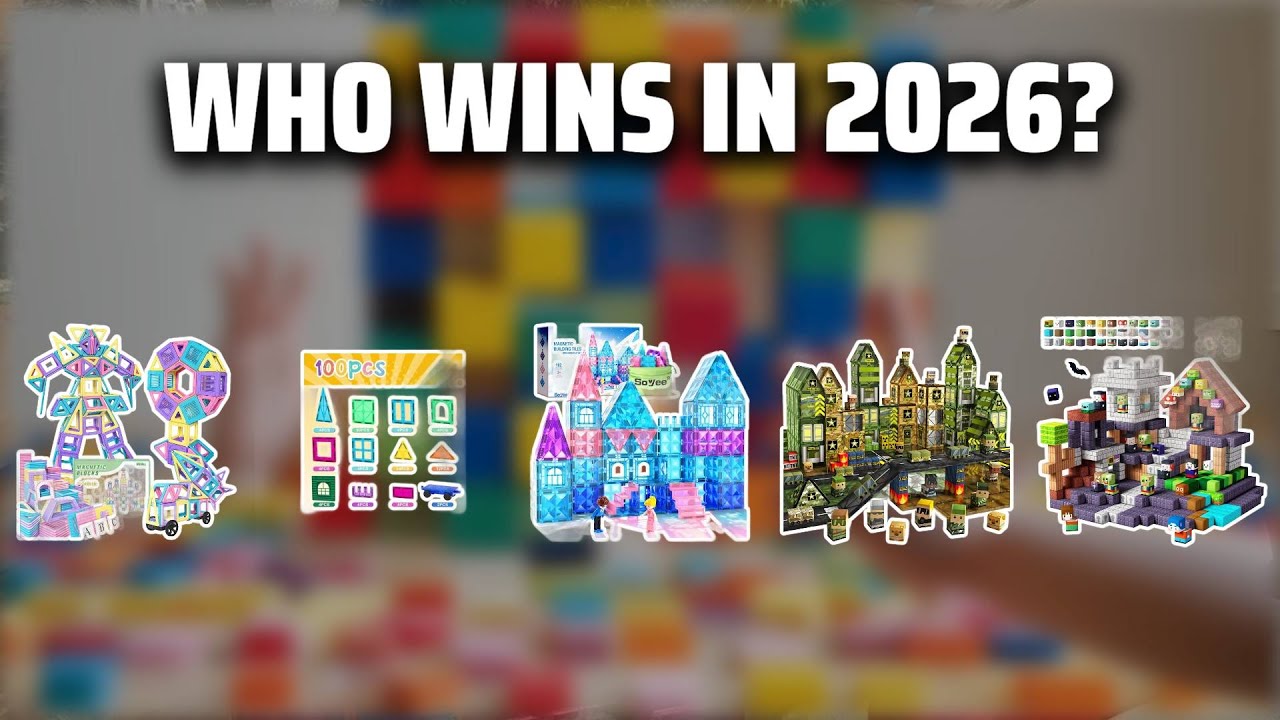 The Top 5 Best Magnetic Tiles 100 in 2026 - Must Watch Before Buying!