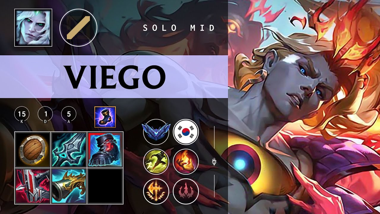 Viego Mid vs Twisted Fate - KR Diamond Patch 26.01