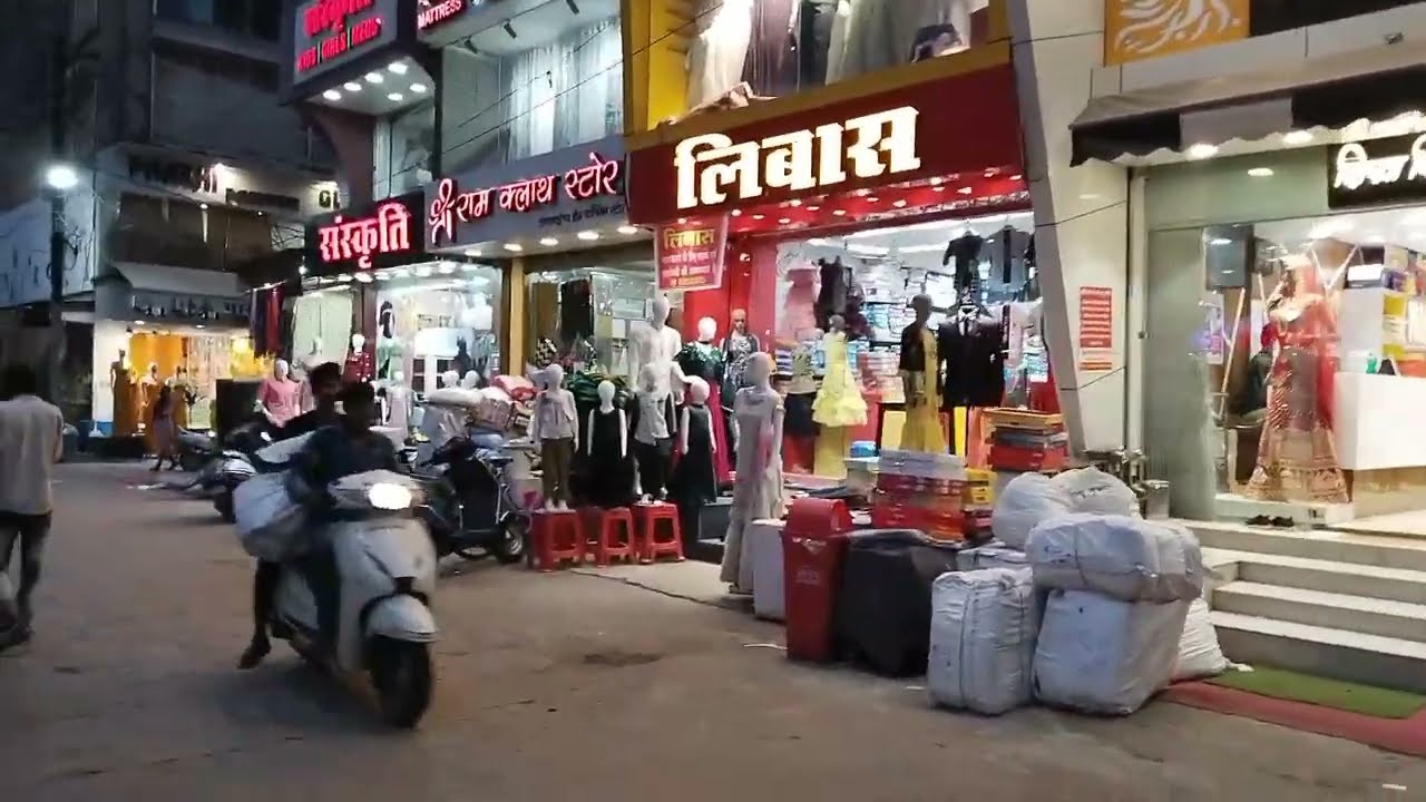 Shri Ram cloth market Bilaspur Chhattishgarh