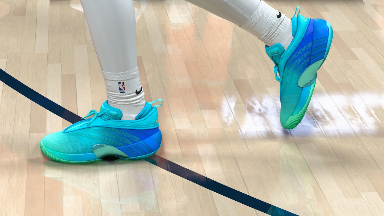 NBA 2K26 Next Gen Shoe Creator - Adidas D.O.N. Issue #7 “Goo Lagoon”