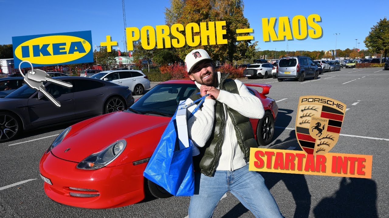 Flytt fix & sista åket med Porschen! [Vlogg 1]