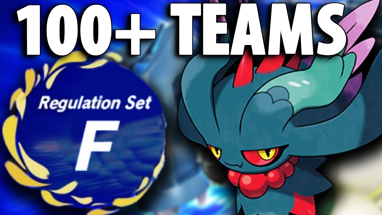 Более 100 конкурентоспособных команд Pokemon VGC для Reg F