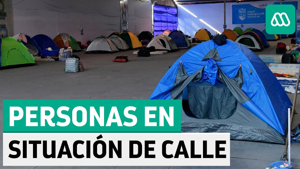 Carpas urbanas | Aumentan personas en situación de calle en Chile