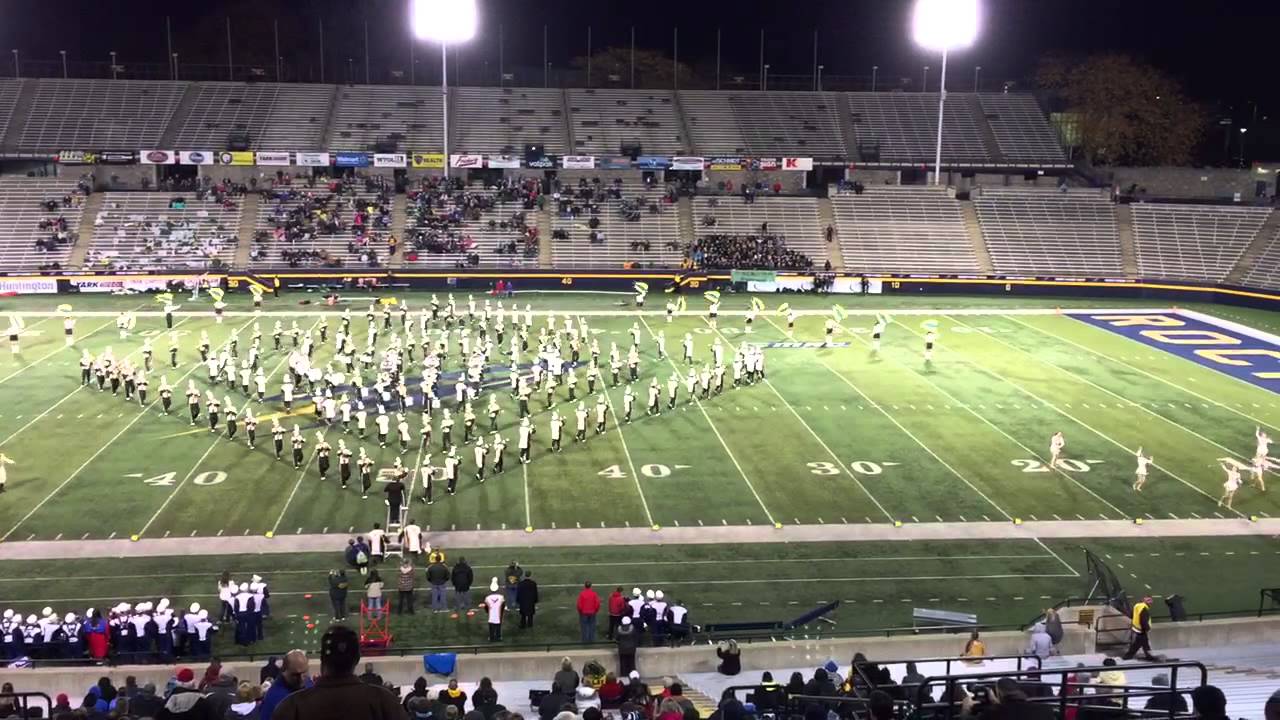 Clay High Marching Band at Glass Bowl 10-30-15