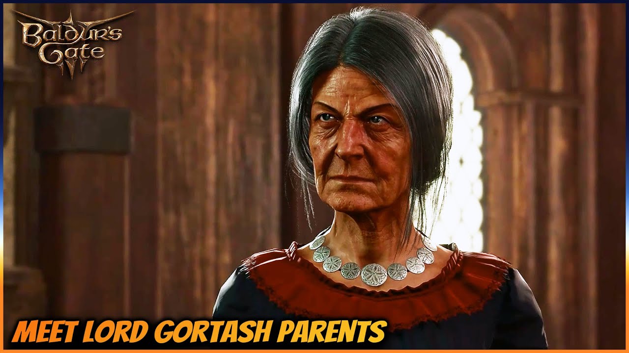 Talk to Gortash's parents and learn about his past and 