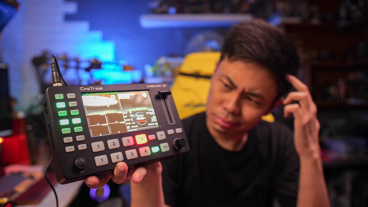 ALAT INI BISA LIVE STREAM TANPA LAPTOP | Cinetreak Cinelive C1