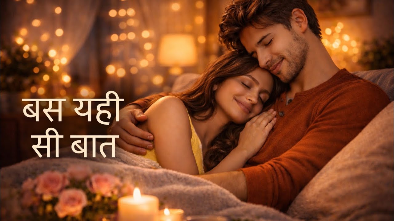 Bas Yehi Si Baat ❤️ | Sweet Romantic Hindi Love Song | Relaxing Vibes #love #feeling #song 