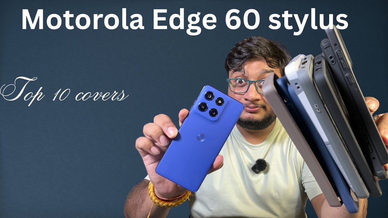Top 10 Motorola Edge 60 stylus cases and covers || Stylish & Protective options