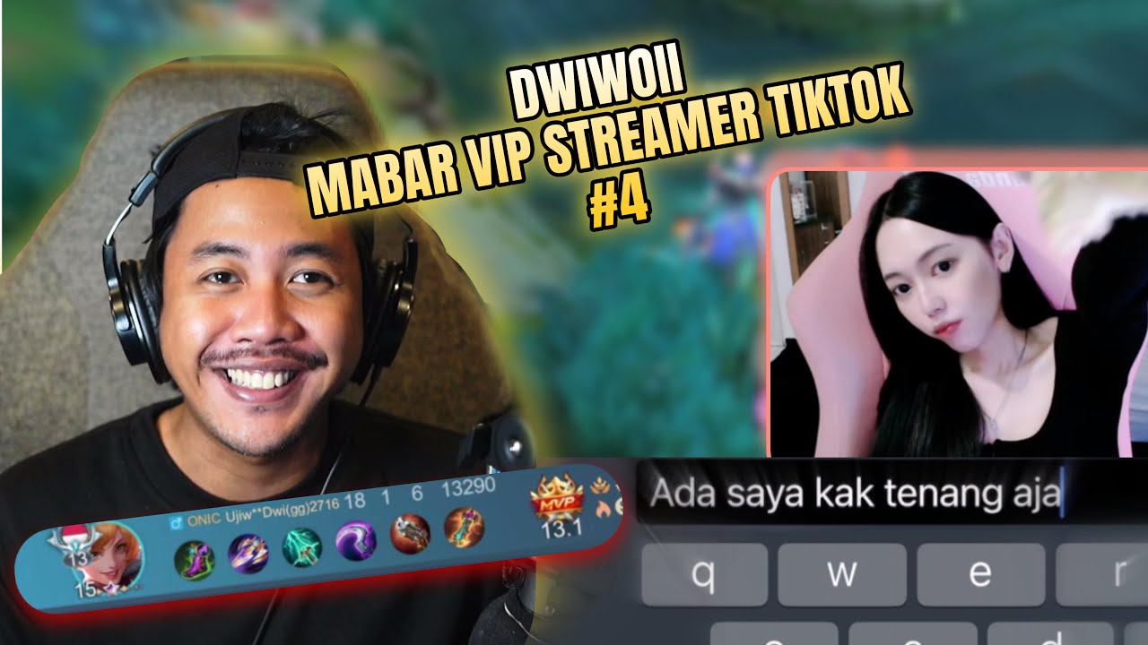 DWIWOII JOIN MABAR VIP #4 - GOKIEL ABIEZZ POKONYA MAH 🔥🔥 - Mobile Legends