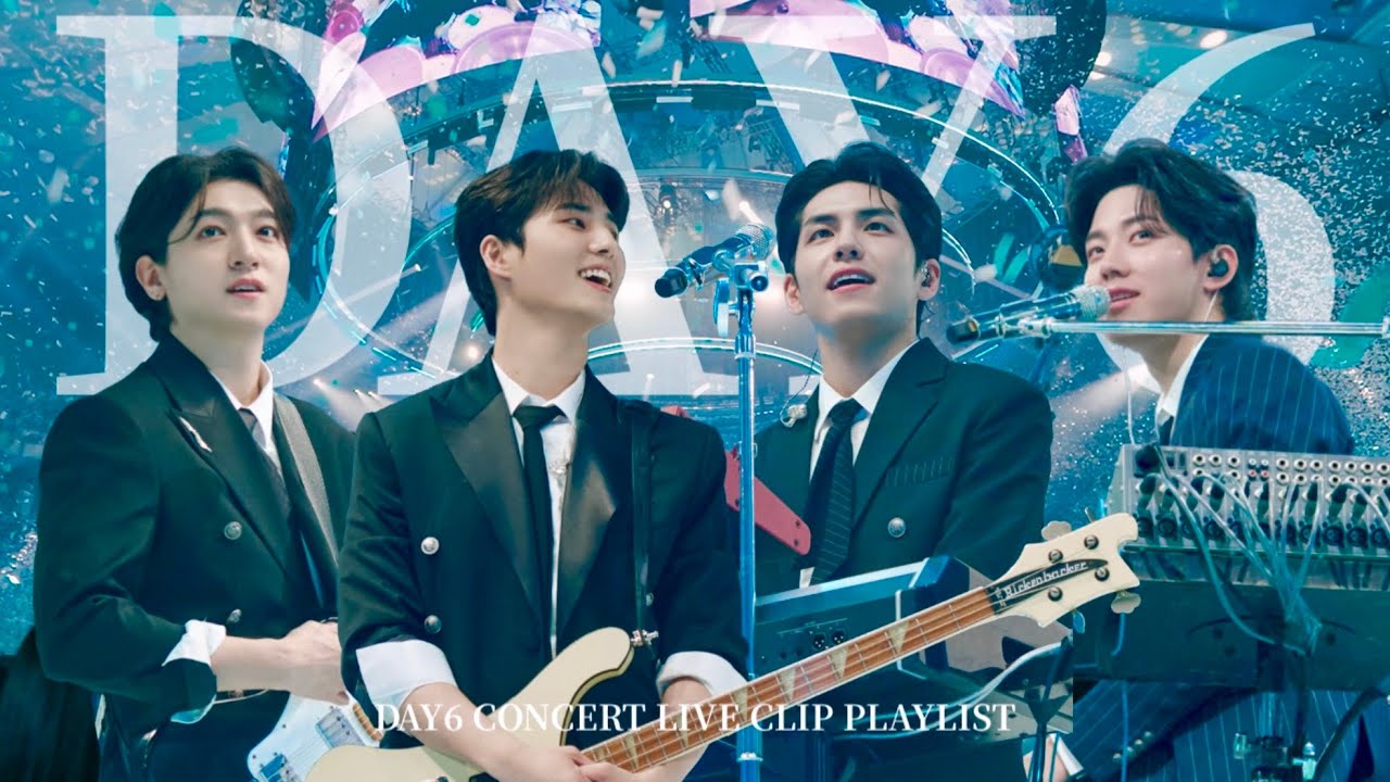 [Playlist] 데이식스는 뭐다? 라이브 맛집이다🔥 데이식스 콘서트 공식 라이브 클립 모음집 | 2023~2025 DAY6 CONCERT LIVE CLIP PLAYLIST