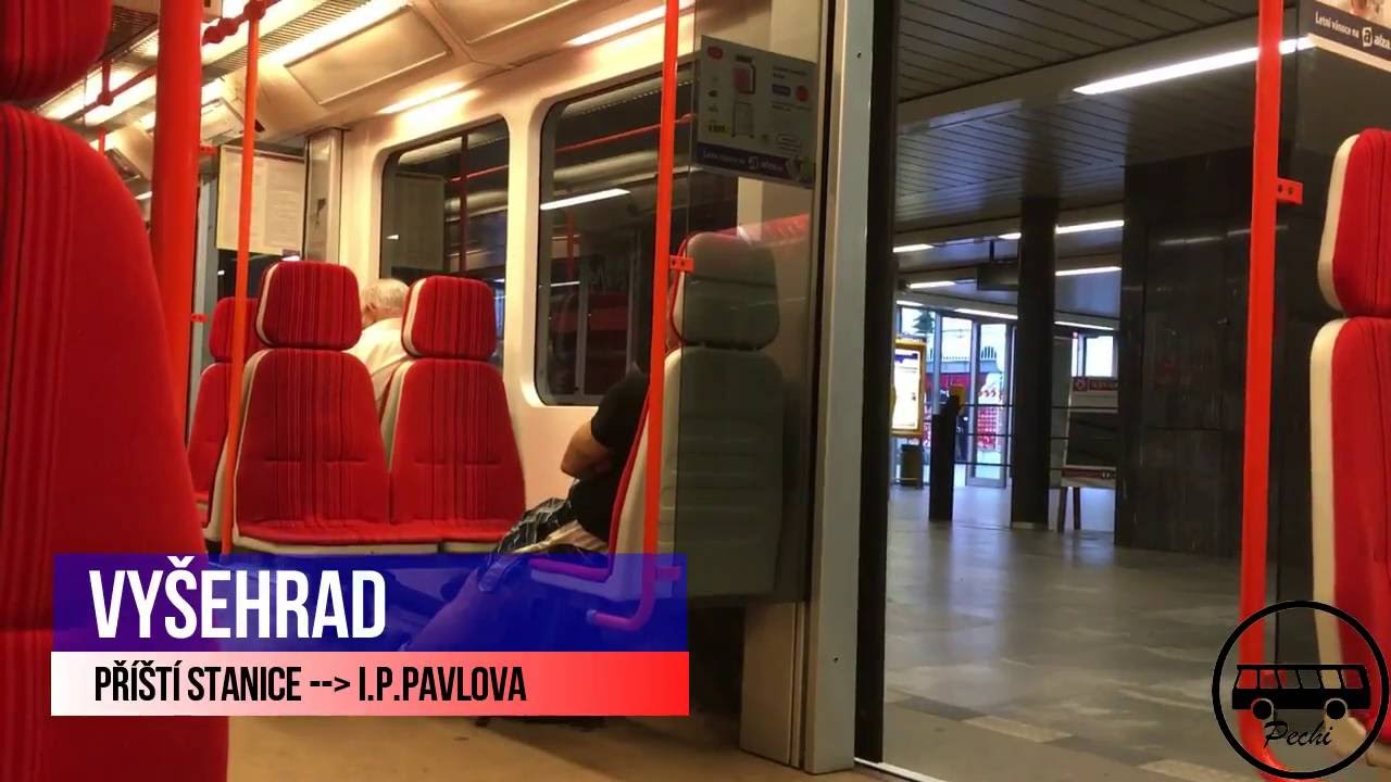 [Linka C] [M1] [Jízda v úseku Vyšehrad - Hlavní nádraží]
