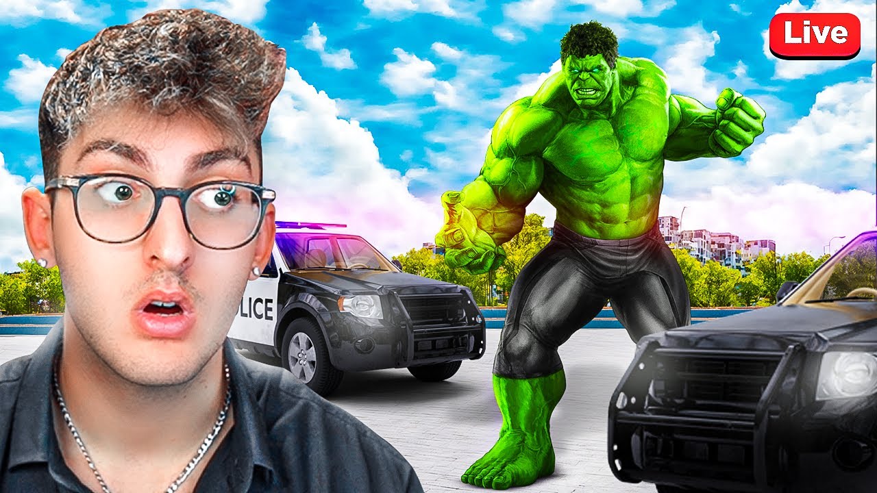 🔴ΗΡΘΕ Ο HULK ΣΤΟ GTA RP 🔴
