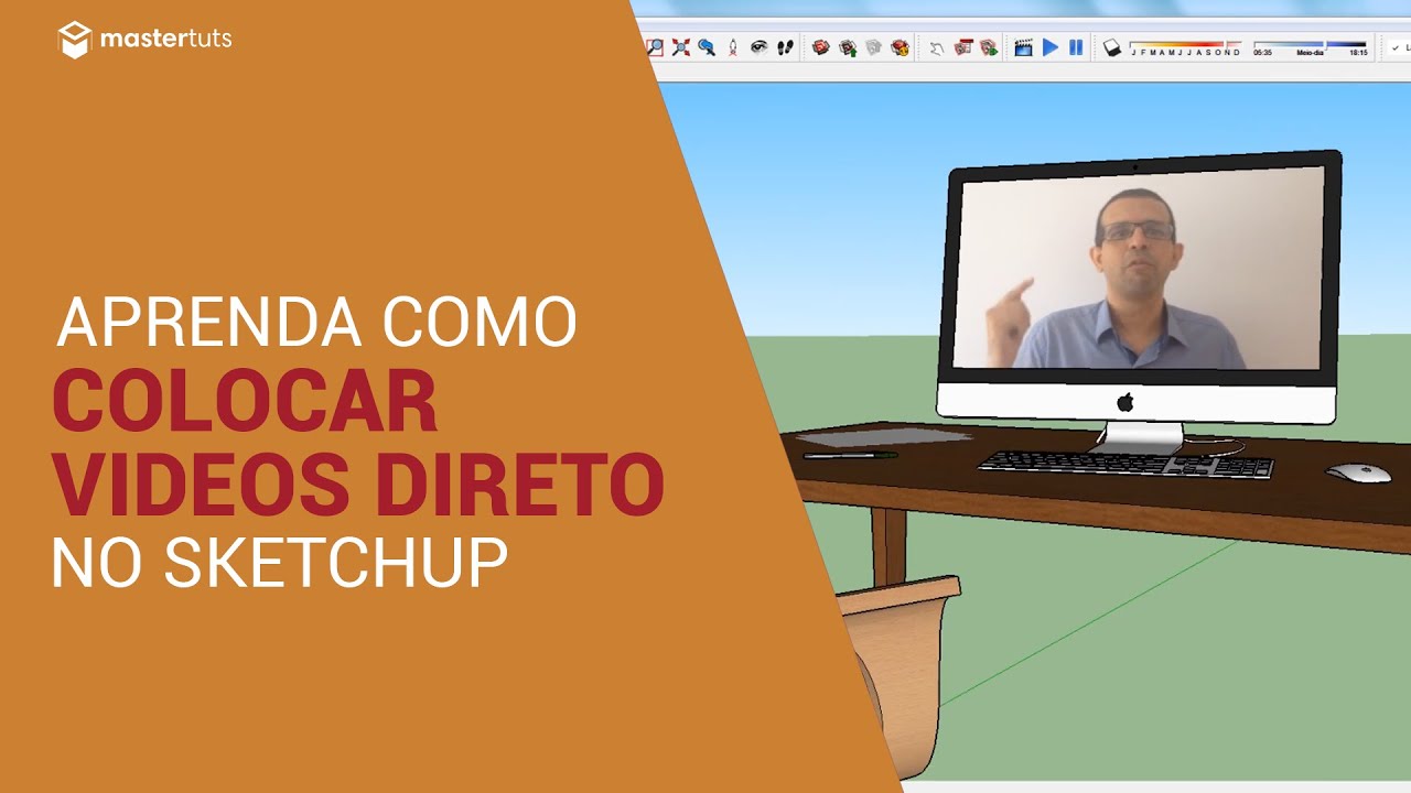 SketchUp | Como Colocar Vídeos Direto no Sketchup