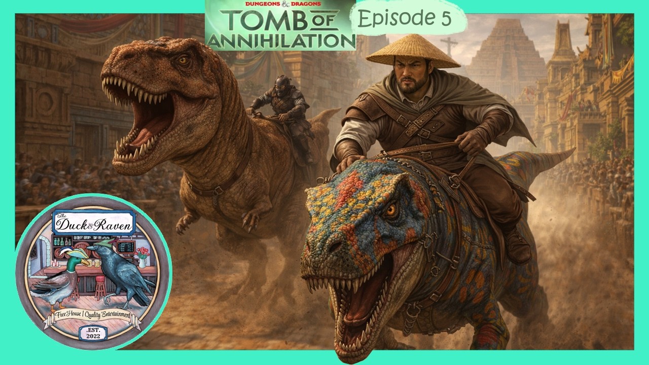 The Great Jurassic Dash | Tomb of Annihilation episode 5