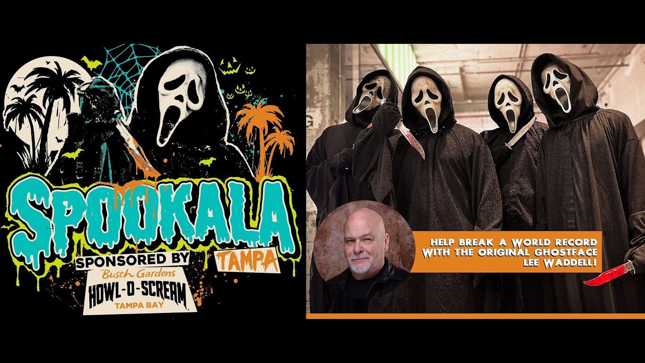 Scream Panel @ Spookala 7 Oct 2023 Plus GhostFace World Record Attempt!