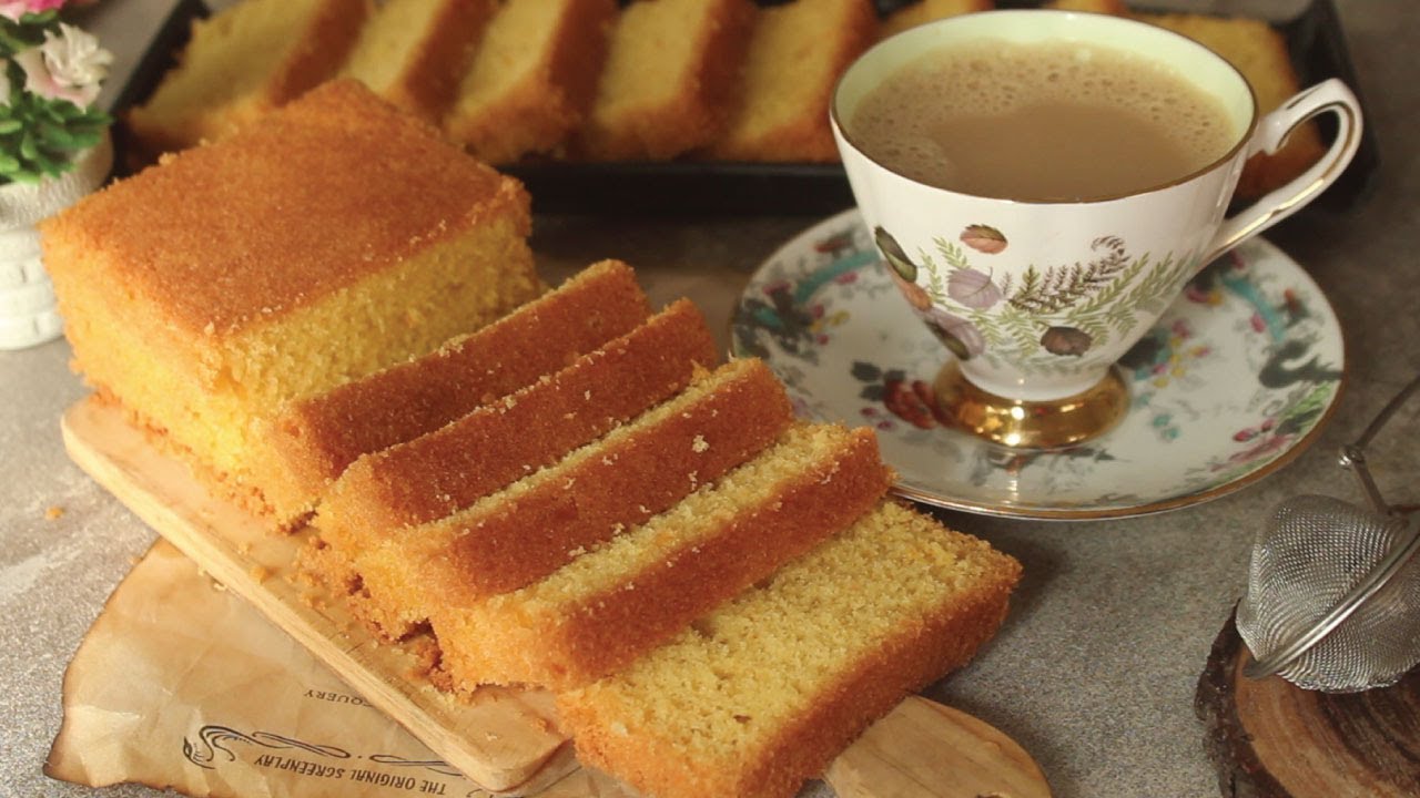 Bakery Style Tea Time Plain Cake 😍 Recipe By Chef Hafsa