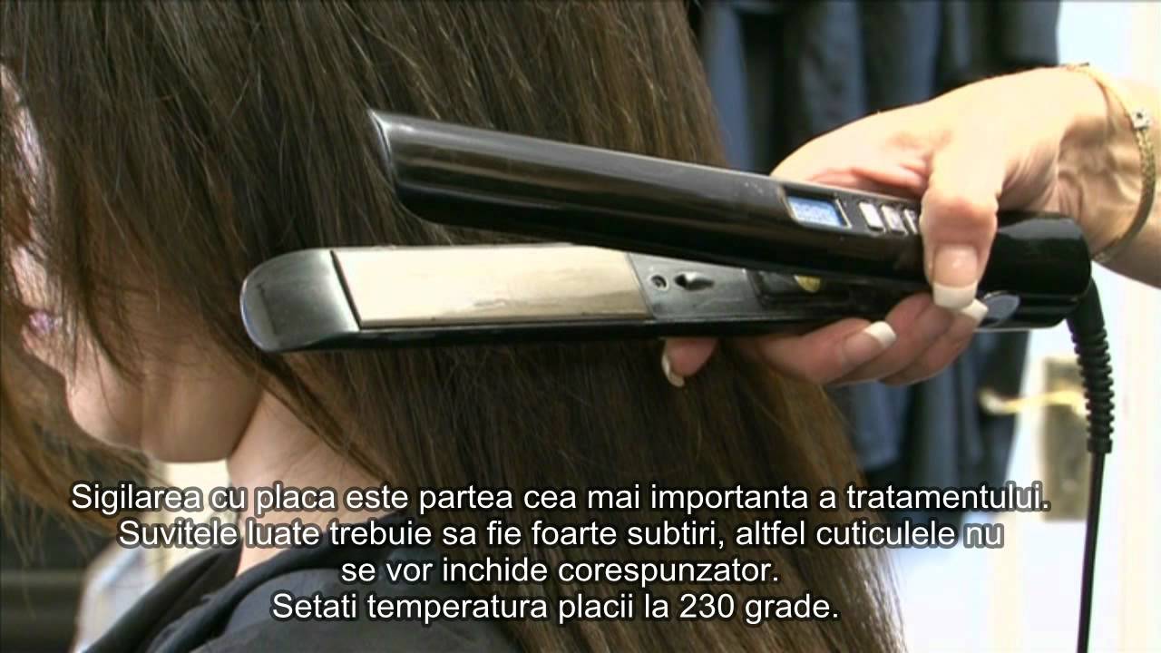 Tratament de netezire si regenerare a parului cu keratina L'kerabelle Xtra