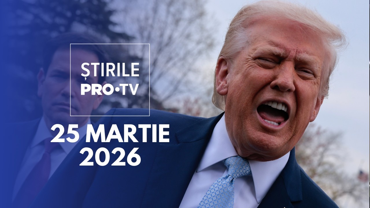 Știrile PRO TV - 25 Martie 2026 | Iranul respinge planul de pace trimis de Trump