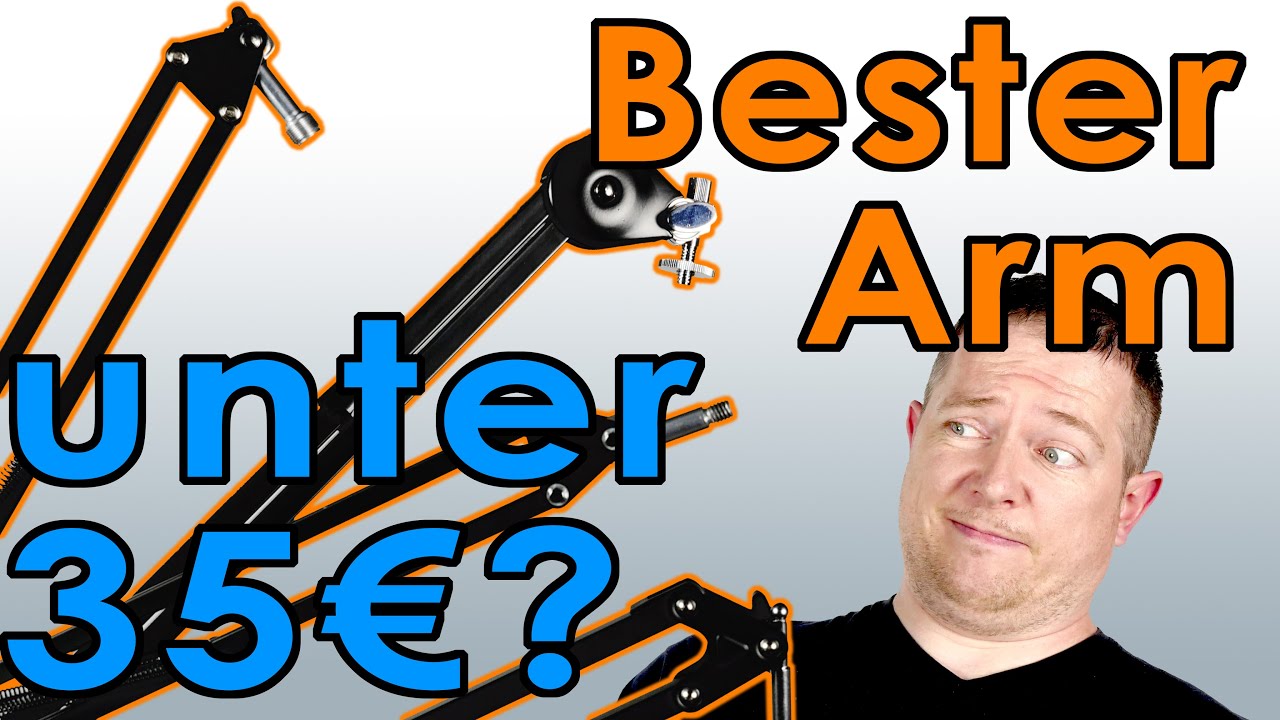 Tonor T20: bester Mikrofon Arm unter 35€ & Vergleich TechBoss Deutsch 2020