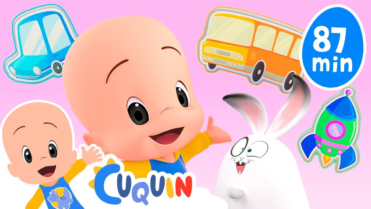 Aprenda os veículos com Cuquin e seus Ovos Surpresa | Desenhos animados para bebês