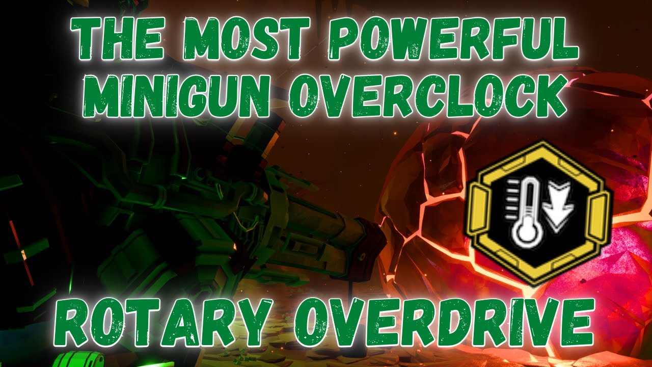 The Most Powerful Minigun Overclock
