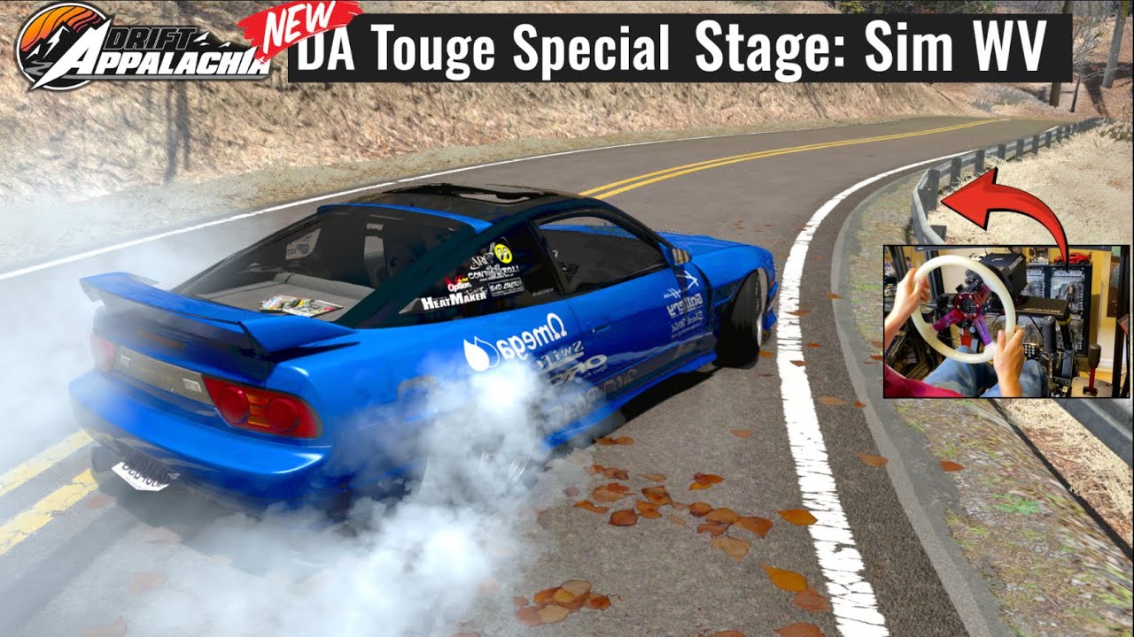 Assetto Corsa Drift Appalachia - NEW 7$ MOUNTAIN PASS Special Stage: Sim WV