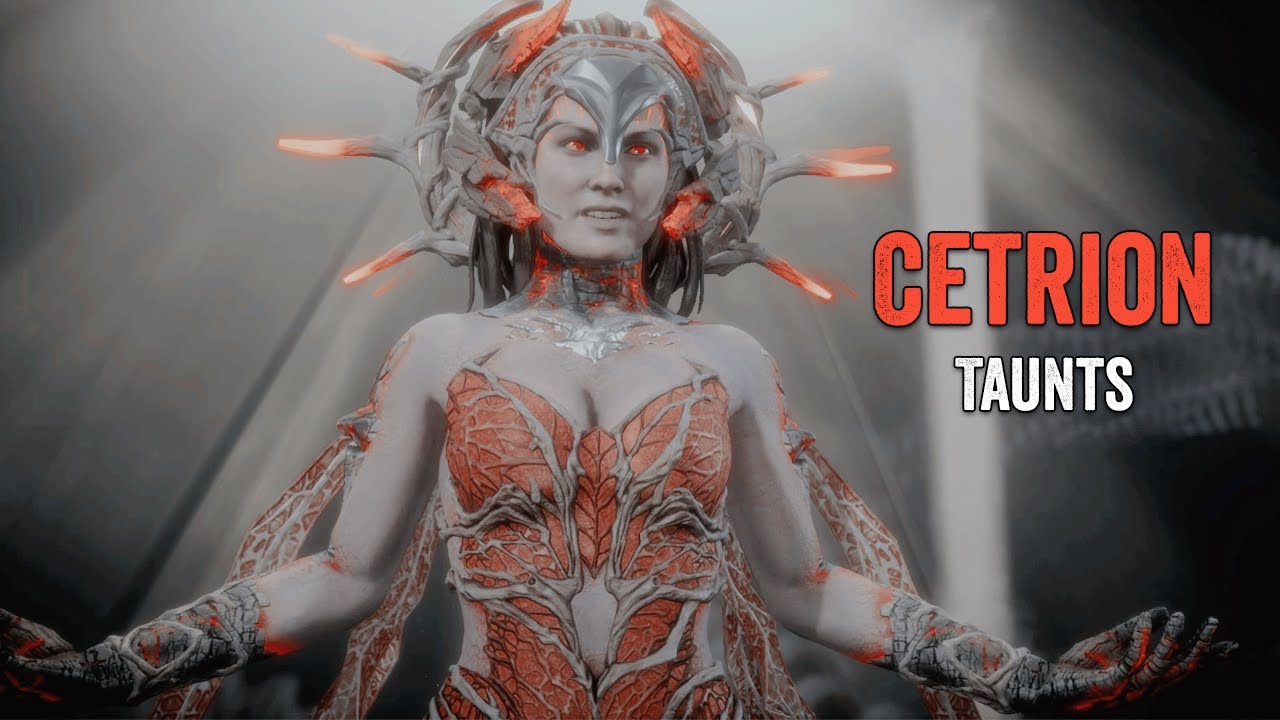 Mortal Kombat 11: All Cetrion's Taunts